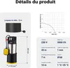 Wiltec Pompe à eau immergée 850 W – 5000 l/h – Refoulement Voir les images du produit 3