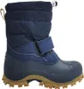 A single blue winter boot for boys. Voir les images du produit