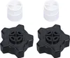 2 Set Drain Cap Assembly Pool Sand Filter Gasket Screen Náhľad obrázku produktu 2