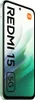 A light green smartphone is shown at an angle against a white and green background. Produktbild-Vorschau