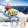 Luge en bois pliable JEFFREY - marron Voir les images du produit 3