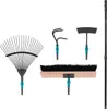 Gartengeräte-Set 4-in-1, V-Fix-System | Laubrechen, Besen, Produktbild-Vorschau 1
