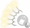100er LED Lichterkette 9,9m warmweiß Batterie / Timer außen Produktbild-Vorschau 3