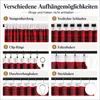 2er Set Vorhänge Weihnachten Tartan Gardinen mit Produktbild-Vorschau 4
