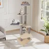 COSTWAY Grand arbre à chat, 197 cm, arbre à chat avec Voir les images du produit 2