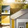 Outsunny Houten speelhuis voor kinderen met deur, 6 ramen Productafbeelding-voorbeeld 5