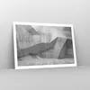 Poster - Poster ohne Rahmen - Beton Wand Grau - 91,5x61 cm Produktbild-Vorschau 7