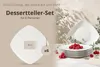 Konsimo Dessertteller 6-tlg. Spulmachinen- und Produktbild-Vorschau 4