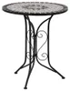 vidaXL Mosaic bistro stolek šedý 60 cm keramický Náhled obrázku produktu 7