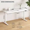 FLEXISPOT Höhenverstellbarer Schreibtisch Elektrisch Produktbild-Vorschau 6