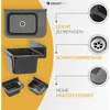 Granitan | Wirtschaftsspüle - PARON - mit Siphon - Schwarz Produktbild-Vorschau 5
