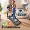Kehot Laufband 1-12 km/h, Bluetooth, LED-Display, bis 180 Produktbild-Vorschau 6