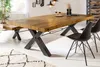 riess-ambiente Massivholz Esstisch THOR 200cm vintage braun Produktbild-Vorschau 2