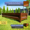 ETL Metall Hochbeet 60x200x20 cm – verzinkt mit Produktbild-Vorschau 2
