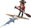 Pirata con zattera e squalo martello Anteprima dell’immagine prodotto 15