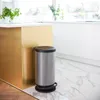 Treteimer 30 l PASO, Farbe:Silber metallic Produktbild-Vorschau 2
