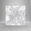 Bilder auf glas - Einteilig - Stadt Karte Berlin - 30x30cm Produktbild-Vorschau 3