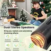 KOMFOTTEU Elektronisches Schlagzeug Set, Tragbarer E-Drum Produktbild-Vorschau 3