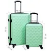 vidaXL Set di trolley rigidi 2 pezzi. ABS verde menta Anteprima dell’immagine prodotto 7