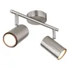 GLOBO 57914-2N, Nickel, Chrom, Metall, IP20, I, GU10, LED Produktbild-Vorschau 1