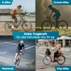 FIXXIA Fahrrad Deckenhalterung 2er Set silber rot Produktbild-Vorschau 3