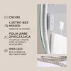 S'AFIELINA Lustro Łazienkowe LED 48 × 72 cm, Podświetlane, Podgląd zdjęcia produktu 9