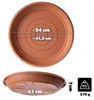 KADAX Podkładka pod doniczkę Okrągła 54 cm, 1 sztuka, Podgląd zdjęcia produktu 2
