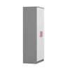 Drehtürenschrank JONAS 06 – Kinderschrank 80 cm Grau/Weiß Produktbild-Vorschau 8