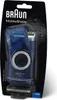 Braun MobileShave M-60b Rasoio Blu, Trasparente rasoio Anteprima dell’immagine prodotto 1