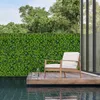 COSTWAY, lot de 12 haies artificielles, 50,5 x 50,5 cm, Voir les images du produit 2