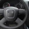 Lenkradabdeckung Audi A3 A4 B8 A6 C6 A8 Q5 Q7 Anteprima dell’immagine prodotto 4