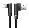 Cavo USB angolato con spina a 90° cavo di ricarica rapida Anteprima dell’immagine prodotto 2