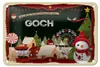 Blechschild Weihnachten Grüße aus GOCH Geschenk Dekoration  Produktbild-Vorschau 1
