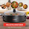 alpina Bratpfanne XXL Ø 42CM Multifunktionale Pfanne 1500W Produktbild-Vorschau 6