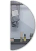 Spiegel Halbrund 70cm Rahmenlos Wandspiegel Dekospiegel Produktbild-Vorschau 1