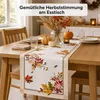 Tischwäsche mit Motiv Herbstblätter 85 x 85 cm Produktbild-Vorschau 4