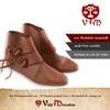 Wikinger Schuhe Dunkelbraun mit Ledersohle "Jorvik" 47 Produktbild-Vorschau 2