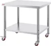 Stół roboczy 91 x 76 x 82 cm stół roboczy cateringowy ze Podgląd zdjęcia produktu 9
