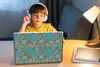 MuchoWow® Laptop Aufkleber Sticker Cover Bohème - Blumen - Produktbild-Vorschau 3