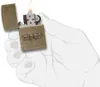 ZIPPO - Zippo Stamped Antique Brass - Zapalniczka Storm Podgląd zdjęcia produktu 6