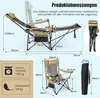 GOPLUS 2 in 1 Campingstuhl faltbar, Angelstuhl mit Produktbild-Vorschau 5