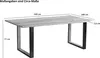 Esstisch 240x100cm Akazie massiv natur Baumkante U-Gestell Produktbild-Vorschau 2