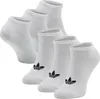 Adidas Knöchelsocken weiß Trefoil Liner 3er-Pack S20273 L Produktbild-Vorschau 1