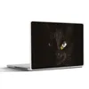 MuchoWow® Laptop Aufkleber Sticker Cover Katze - Gold - Produktbild-Vorschau 1