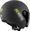 FC-Moto Square-RS casque jet, noir mat/jaune, XS Voir les images du produit 4