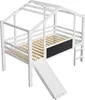 Letto a castello Flieks 90x200cm con scivolo e asse, letto Anteprima dell’immagine prodotto 8