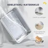 Kattenbak, roestvrij staal, extra groot binnenruimte, met Productafbeelding-voorbeeld 5
