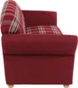 Max Winzer Sofa 2,5-Sitzer Corona - Flachgewebe rot - Maße: Produktbild-Vorschau 3