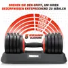 KeHot Verstellbare Kurzhantel 25 kg für Zuhause, 5 Produktbild-Vorschau 2