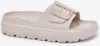 Damen Schaum Plattform Sandalen Mit Schnalle Beigefarben Produktbild-Vorschau 4